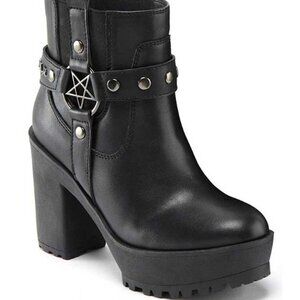Killstar Winona Western Boots Size 11 US